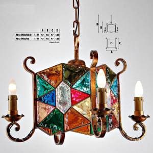 Подвесной светильник  Longobard 0480/06 1+4F — фото 1