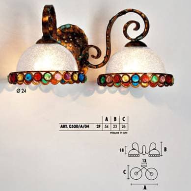 Настенный светильник  Longobard 0500/A/03 1F Longobard