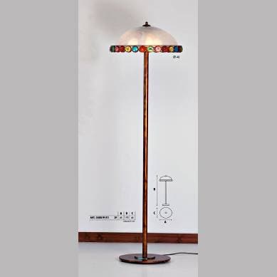 Напольный светильник  Longobard 0500/P/01 3F Longobard