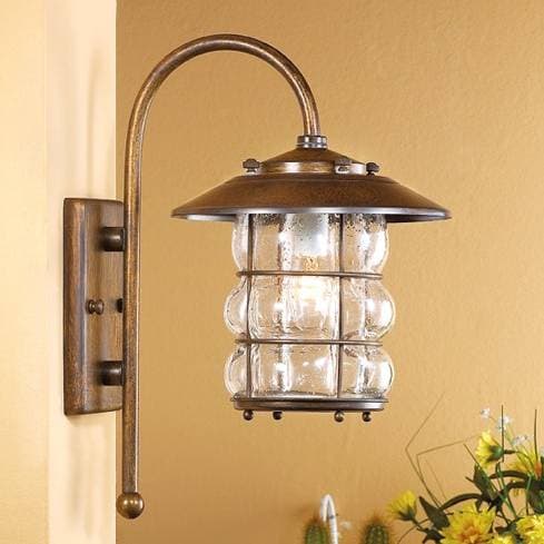 Настенный уличный светильник  Lustrartet Exterior Grelha Mod.1010 Lustrarte