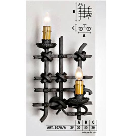 Настенный светильник  Longobard GRANADA 3078/A 2F