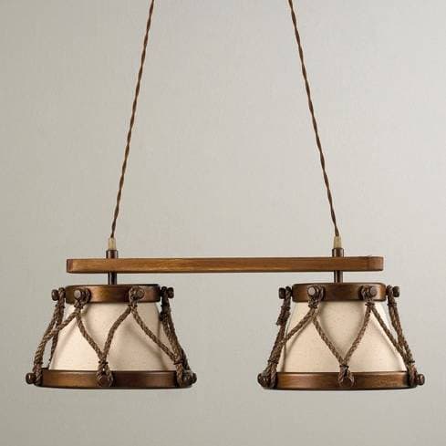 Подвесной светильник Lustrarte Rustico Tambor Mod.529 Lustrarte