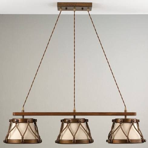 Подвесной светильник Lustrarte Rustico Tambor Mod.529 Lustrarte