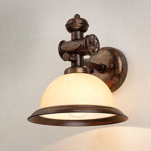 Настенный светильник Lustrarte Rustico Coffee Mod.435 Lustrarte