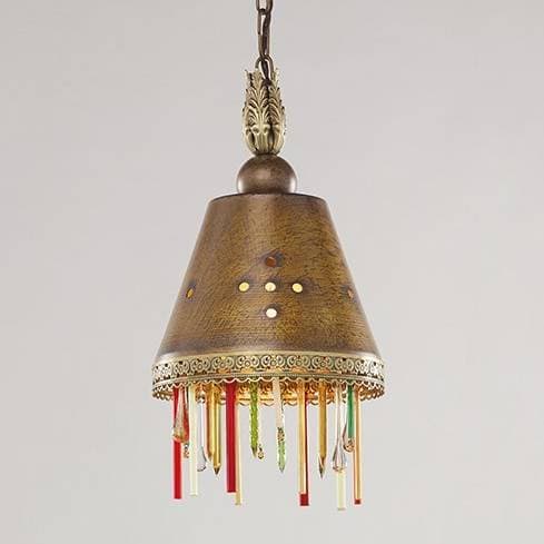 Подвесной светильник Lustrarte Rustico Crochet Mod.510 Lustrarte