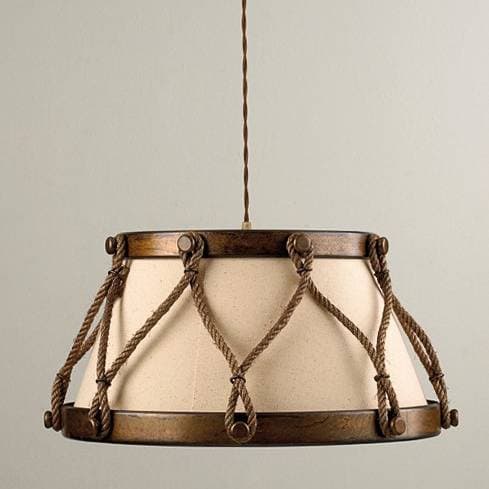 Подвесной светильник Lustrarte Rustico Tambor Mod.529 Lustrarte