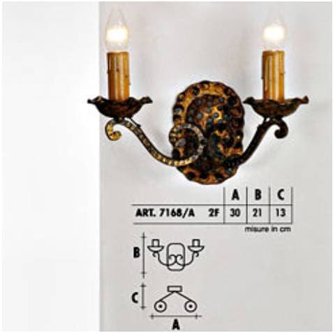 Настенный светильник  Longobard GRANADA 7168/A 2F