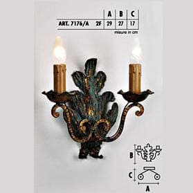 Настенный светильник  Longobard GRANADA 7176/A 2F