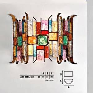 Настенный светильник  Longobard DALY 0083/А/1 2F Longobard