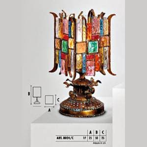 Настольный светильник  Longobard DALY 8024/С 1F Longobard