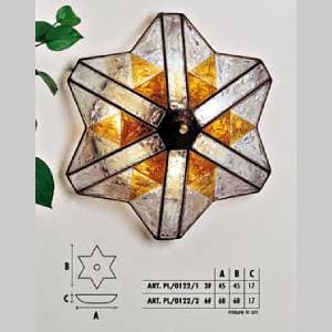 Настенный/потолочный светильник  Longobard MADRID PL/0122/1 3F Longobard