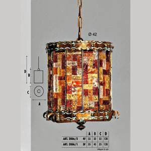 Подвесной светильник  Longobard PAGODA 2006/1 3F Longobard