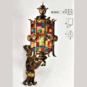 Настенный светильник Longobard PAGODA 2019/A 4F Longobard