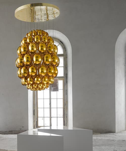 Подвесной светильник Lasvit Uovo big, gold Lasvit