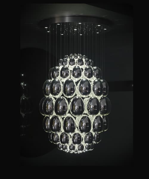 Подвесной светильник Lasvit Uovo small, silver Lasvit