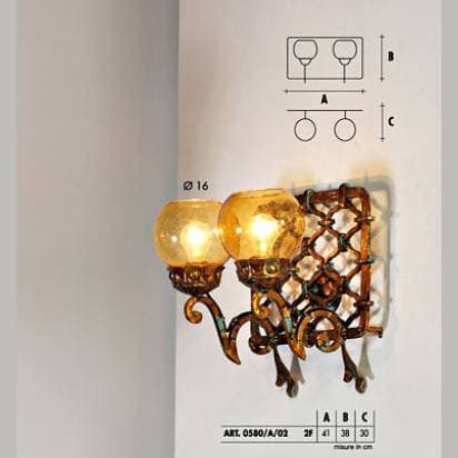 Настенный светильник  Longobard 0580/A/01 1F Longobard