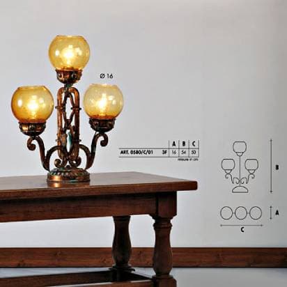 Настольный светильник  Longobard 0580/С/01 3F Longobard