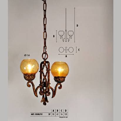 Подвесной светильник  Longobard 0580/01 2F Longobard