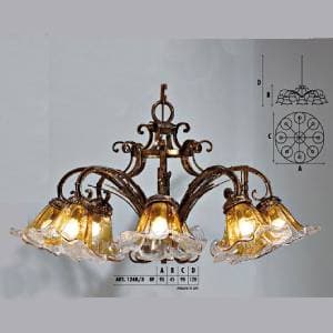 Подвесной светильник  Longobard VALENCIA 1248/1 3F Longobard