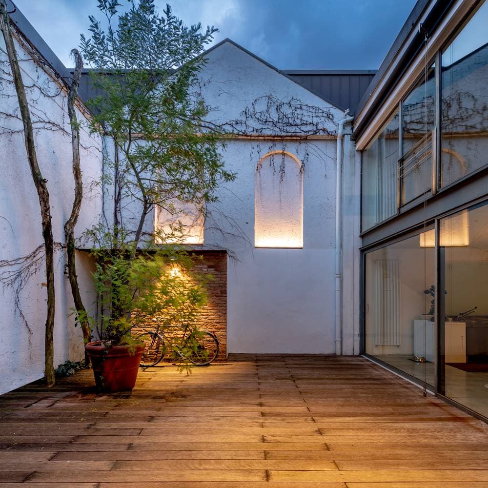 Напольный/настенный светильник Platek Esagono 600 — фото 15