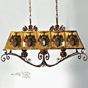 Подвесной светильник  Longobard STEMMI 0487 5F Longobard