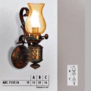 Настенный светильник Longobard TOLEDO 7157/A 1F Longobard