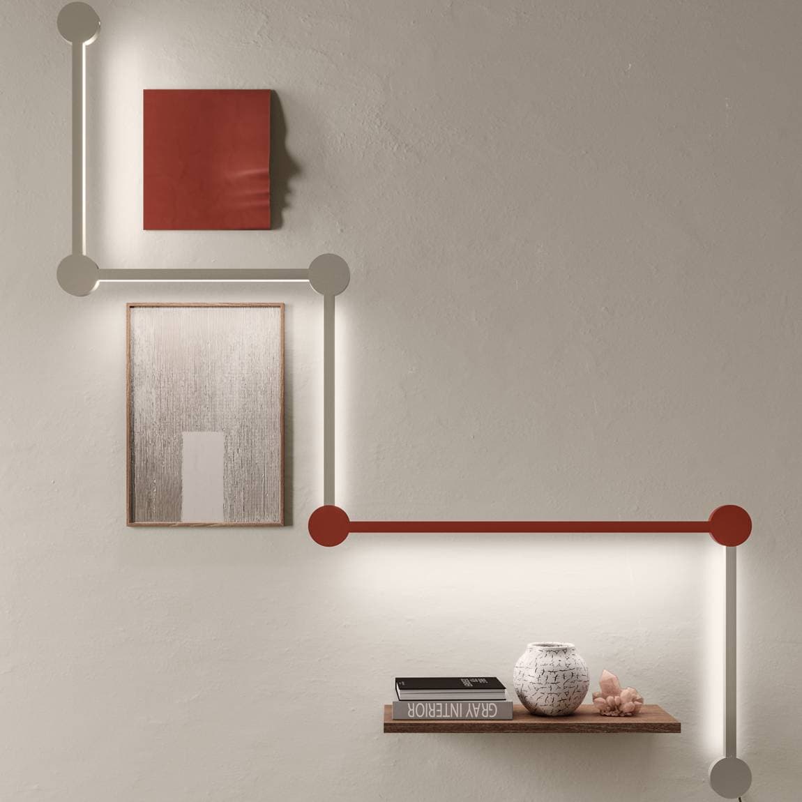 Настенный/потолочный светильник Axolight Poses Axo light