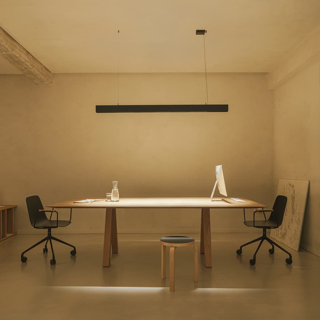 Подвесной светильник Arkoslight BLACK FOSTER SUSPENSION 1200 — фото 2