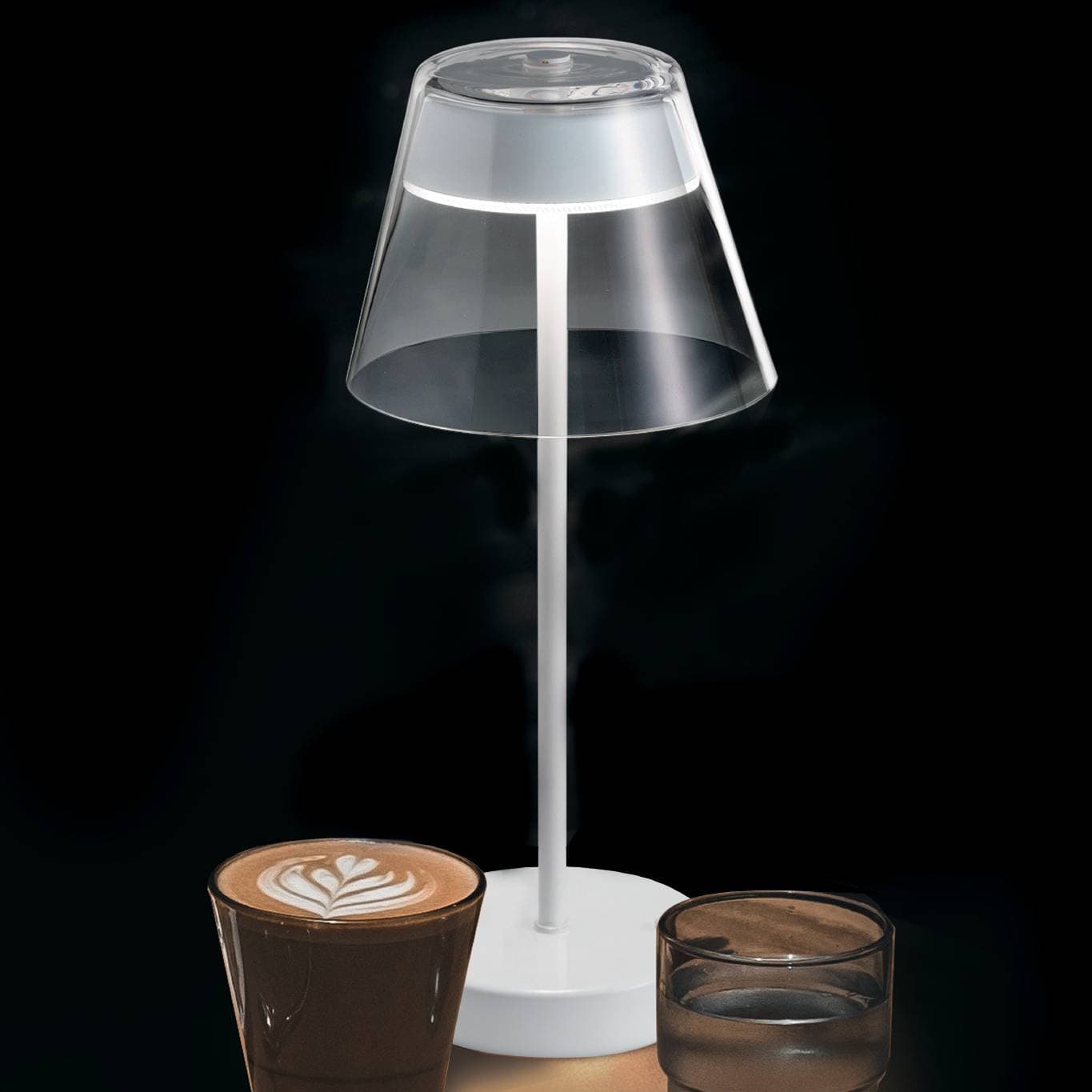 Портативный настольный светильник De Majo Diaphanès L De Majo