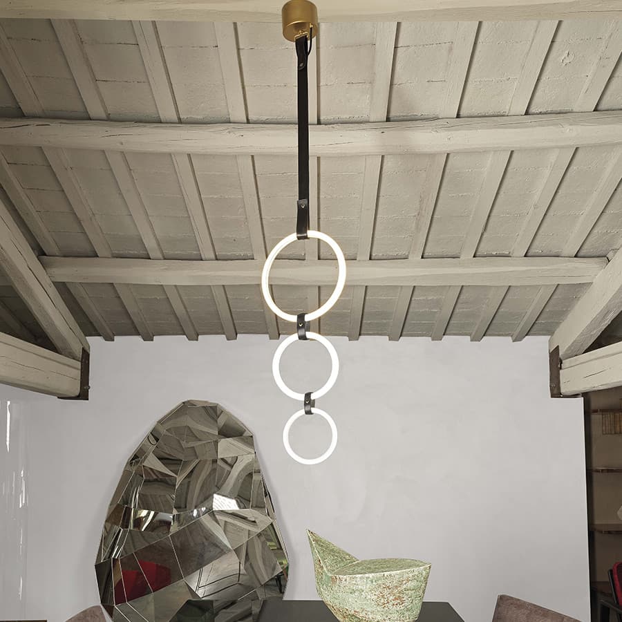 Подвесной светильник Marchetti Illuminazione ULAOP LEATHER S Marchetti Illuminazione