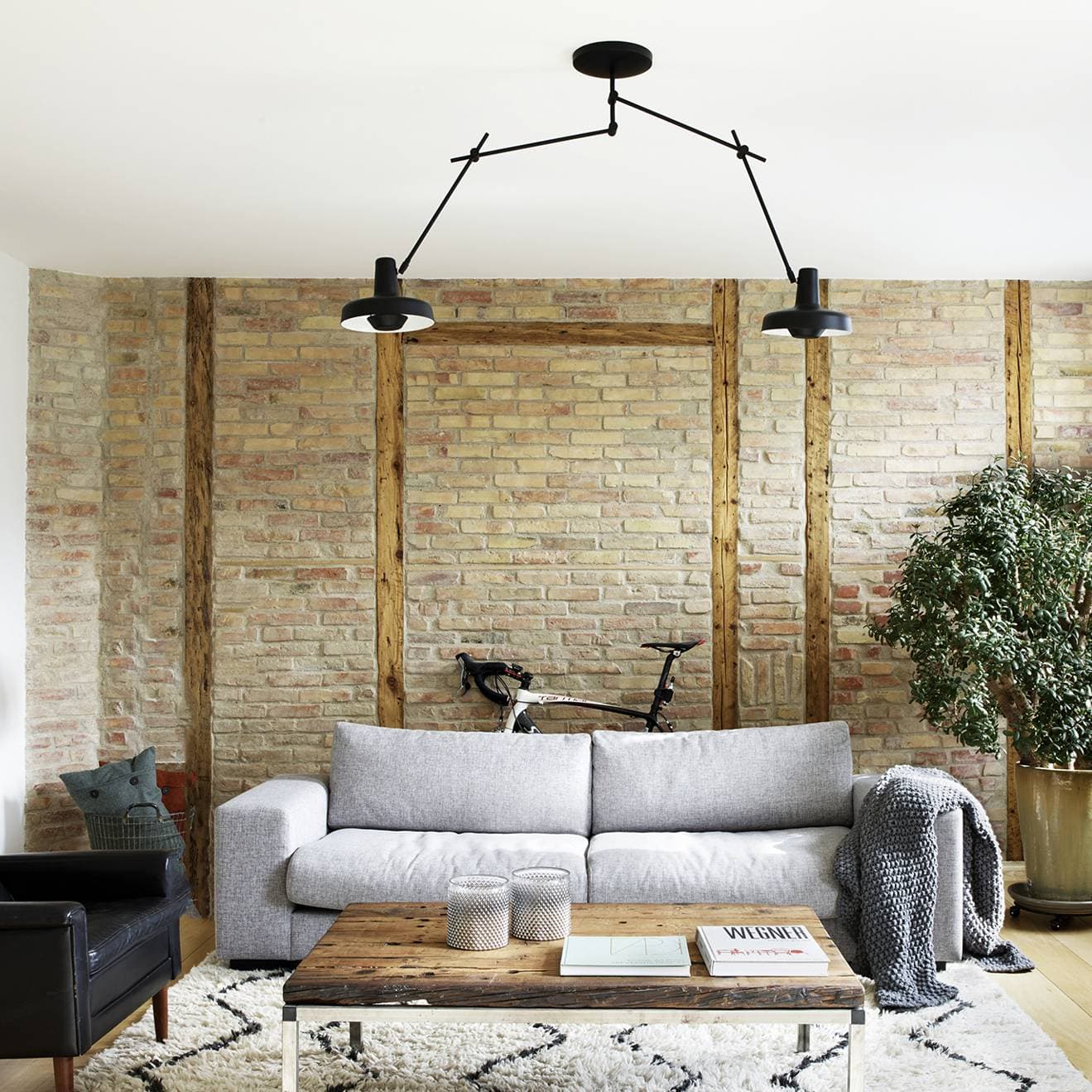 Потолочный светильник GRUPA Arigato Ceiling Double GRUPA