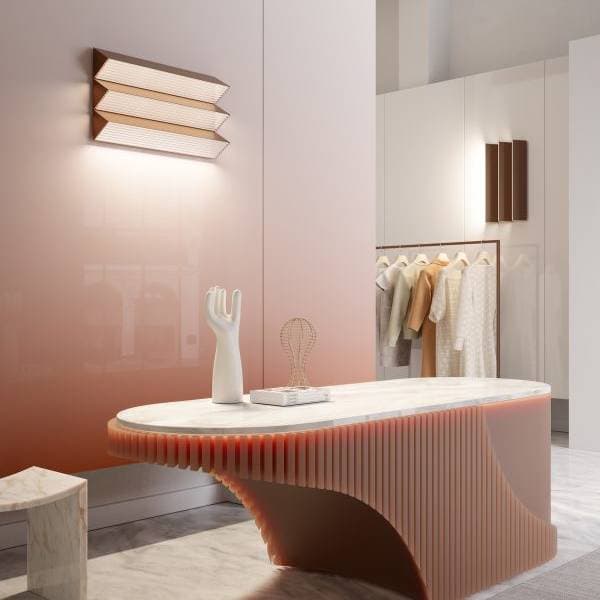 Настенный светильник Contardi STICK AP TRIO Contardi 