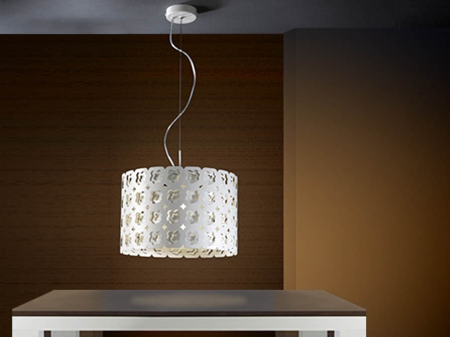 Подвесной светильник Schuller ANAÏS БОЛ 1Л. БЕЛЫЙ