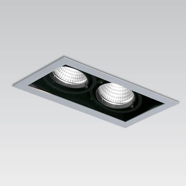 Встраиваемый в потолок светильник Xal Mito Frame 140 2 lamps