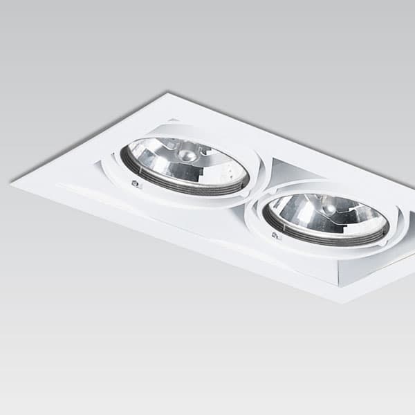 Встраиваемый в потолок светильник Xal Mito Frame 200 2 lamps