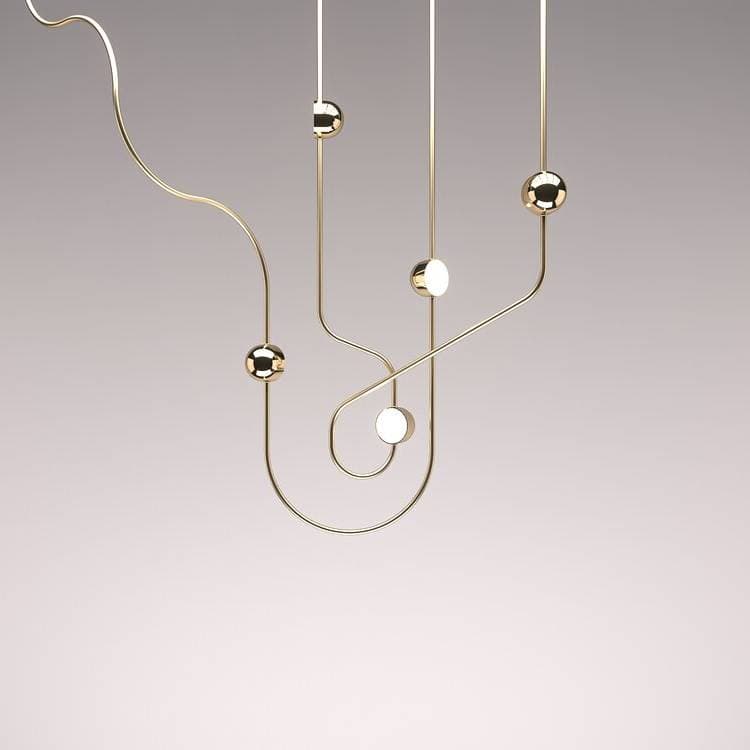 Подвесной светильник Ovature Studios Dia Curved Config. 2