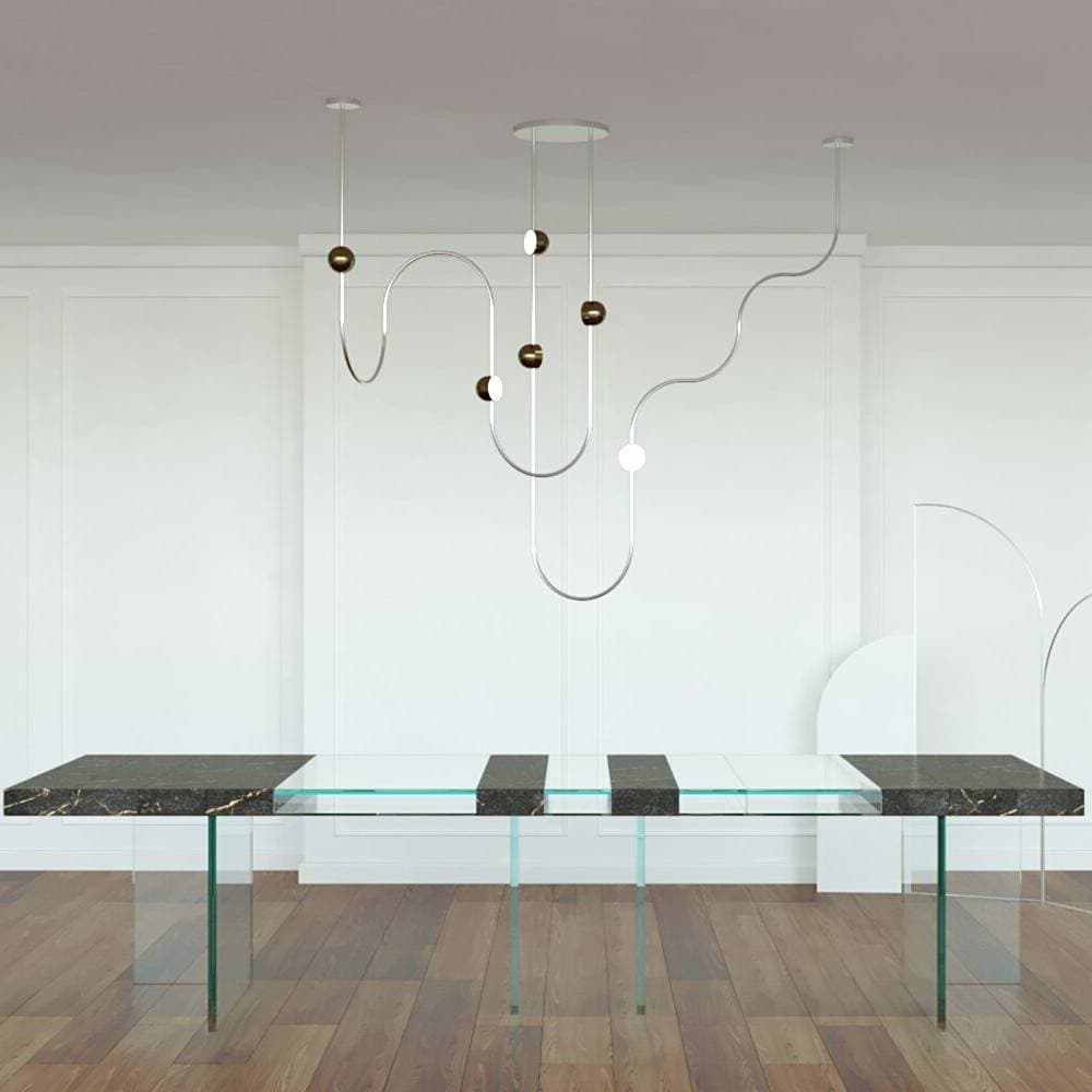 Подвесной светильник Ovature Studios Dia Curved Config. 3 Ovature Studios