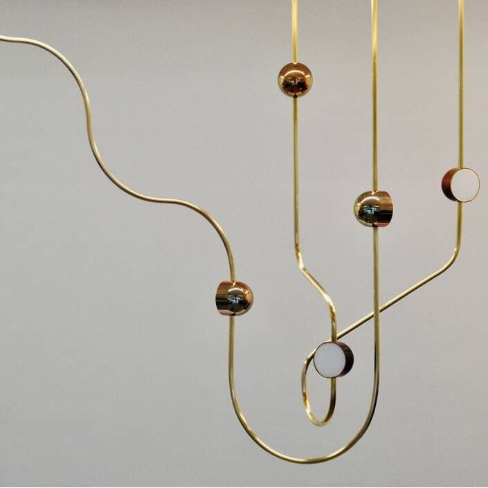 Подвесной светильник Ovature Studios Dia Curved Config. 2 Ovature Studios