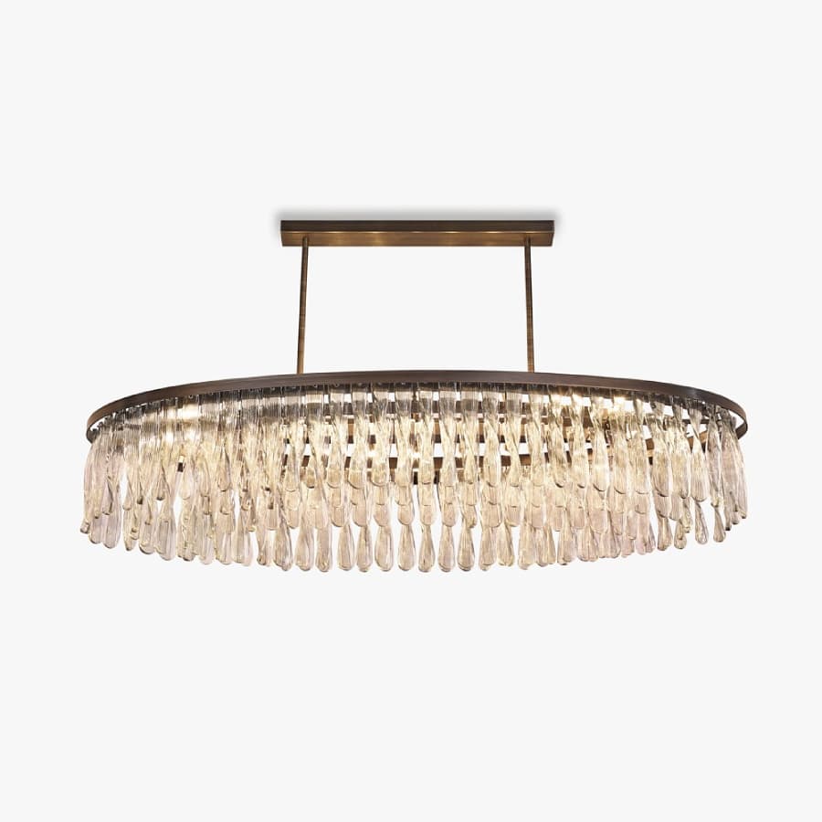 Подвесной светильник Bella Figura  Triple Oval Ribbon Chandelier Bella Figura