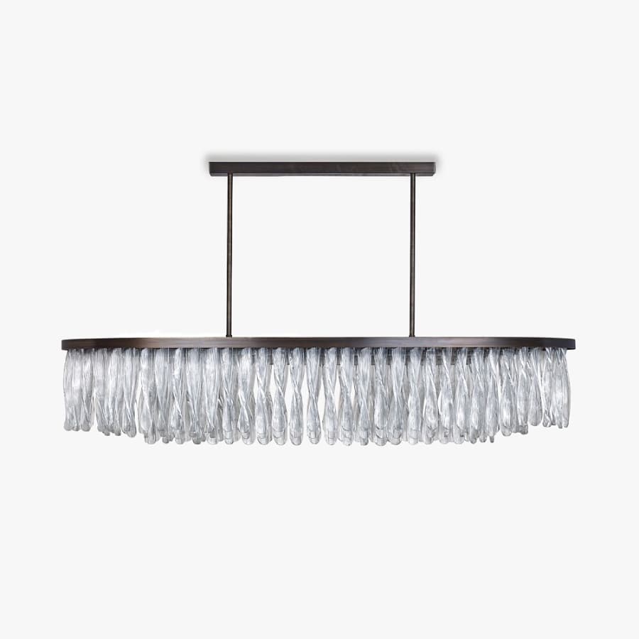 Подвесной светильник Bella Figura  Triple Oval Ribbon Chandelier Bella Figura