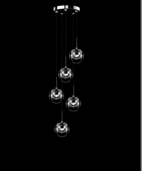 Подвесной светильник Kundalini DEW 5 ROUND