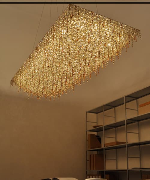 Подвесной светильник Lolli e Memmoli Ugolino rectangular 40x100