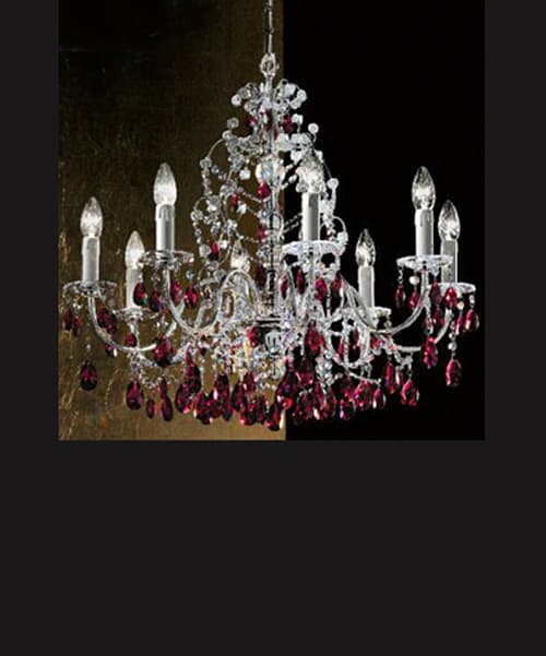 Люстра Emozioni Italiane MI/Lord Bis/67/8 SW nic bordr