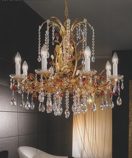 Люстра Emozioni Italiane MI/Fiorenza/70/8 old gold SW