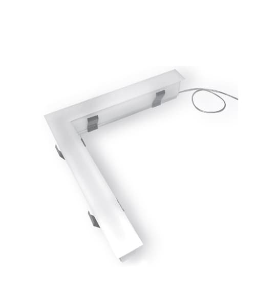 Встраиваемый в потолок светильник Egoluce EgoLuce LINEA 90° 6619.01.RGB Egoluce