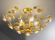 Потолочный светильник Kolarz FLORA 0325.55.3.R1R KOLARZ