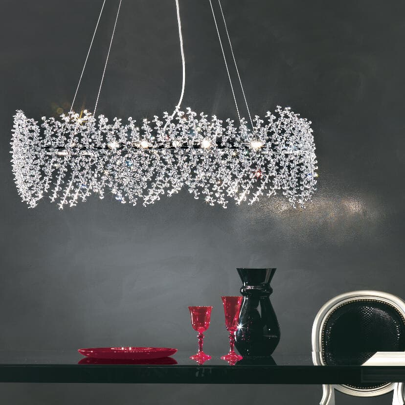 Подвесной светильник Renzo Del Ventisette Contemporary L Shine I inx Renzo Del Ventisette