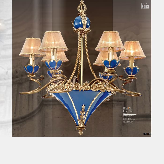 Люстра Riperlamp Kaia 367 A AY Riperlamp