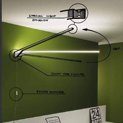 Настенный светильник Linea Light XILEMA 7775