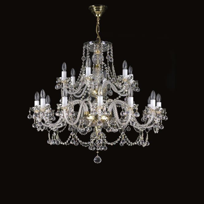 Люстра ArtGlass ANDREA XVIII.